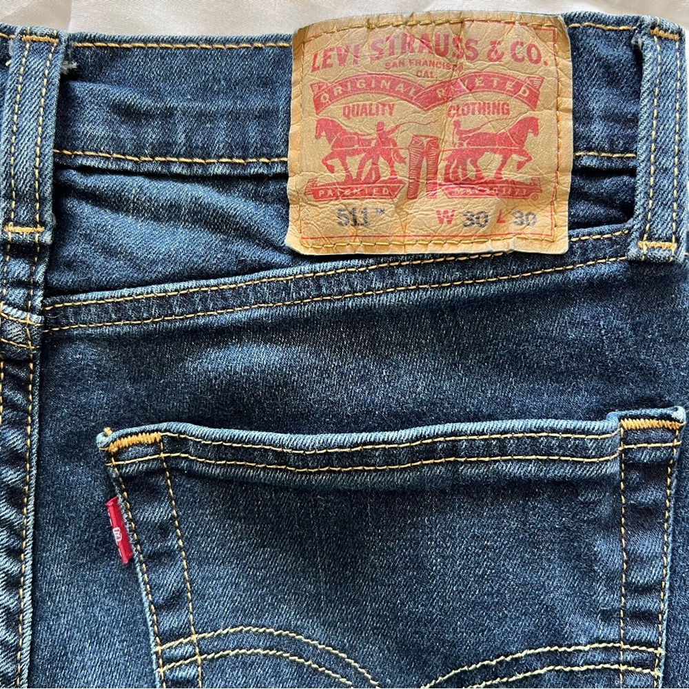 Levi’s 511 Size 30x30 Denim - Picture 5 of 5